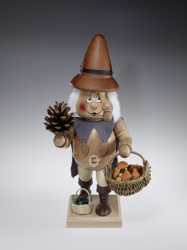 Räucherwichtel Pilzsammler groß