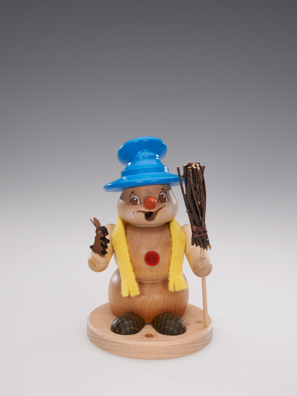 Schneemann Sigi klein Tierfreund natur als Räuchermann